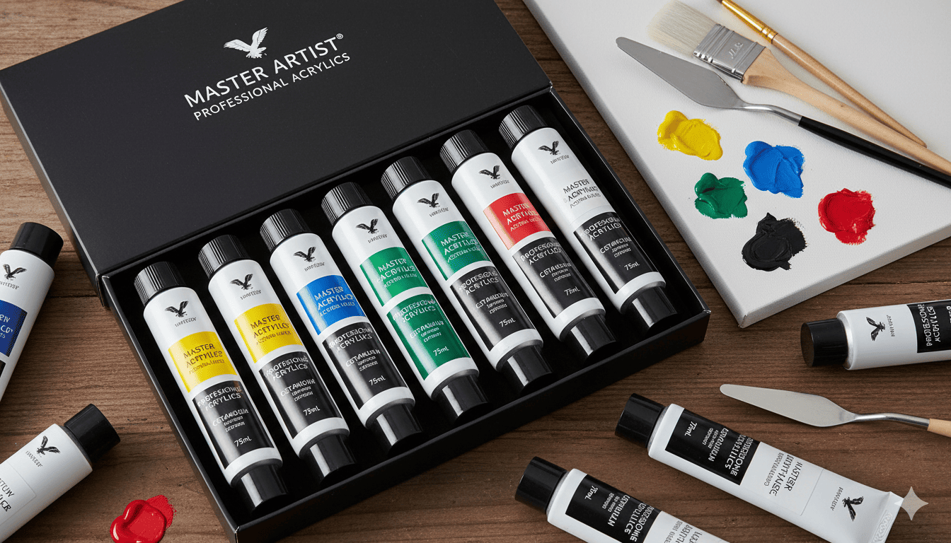 Artist Acrylic Paint Set